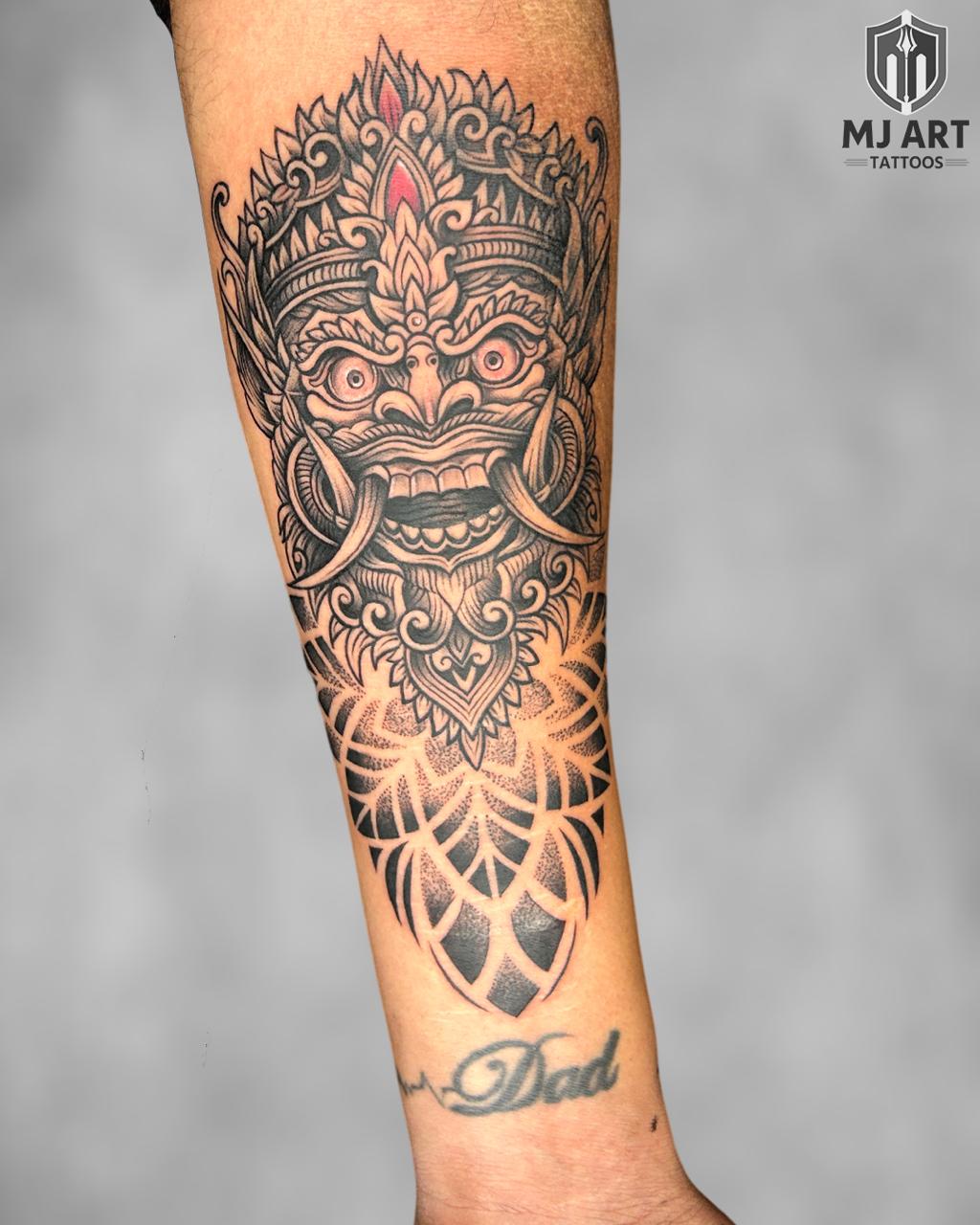 Kirtimukha Tattoo