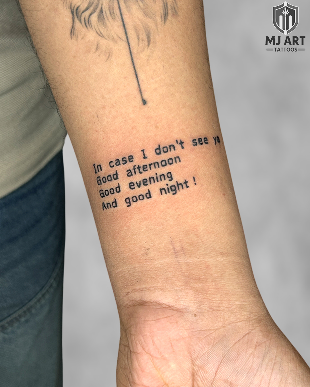 Script Tattoo