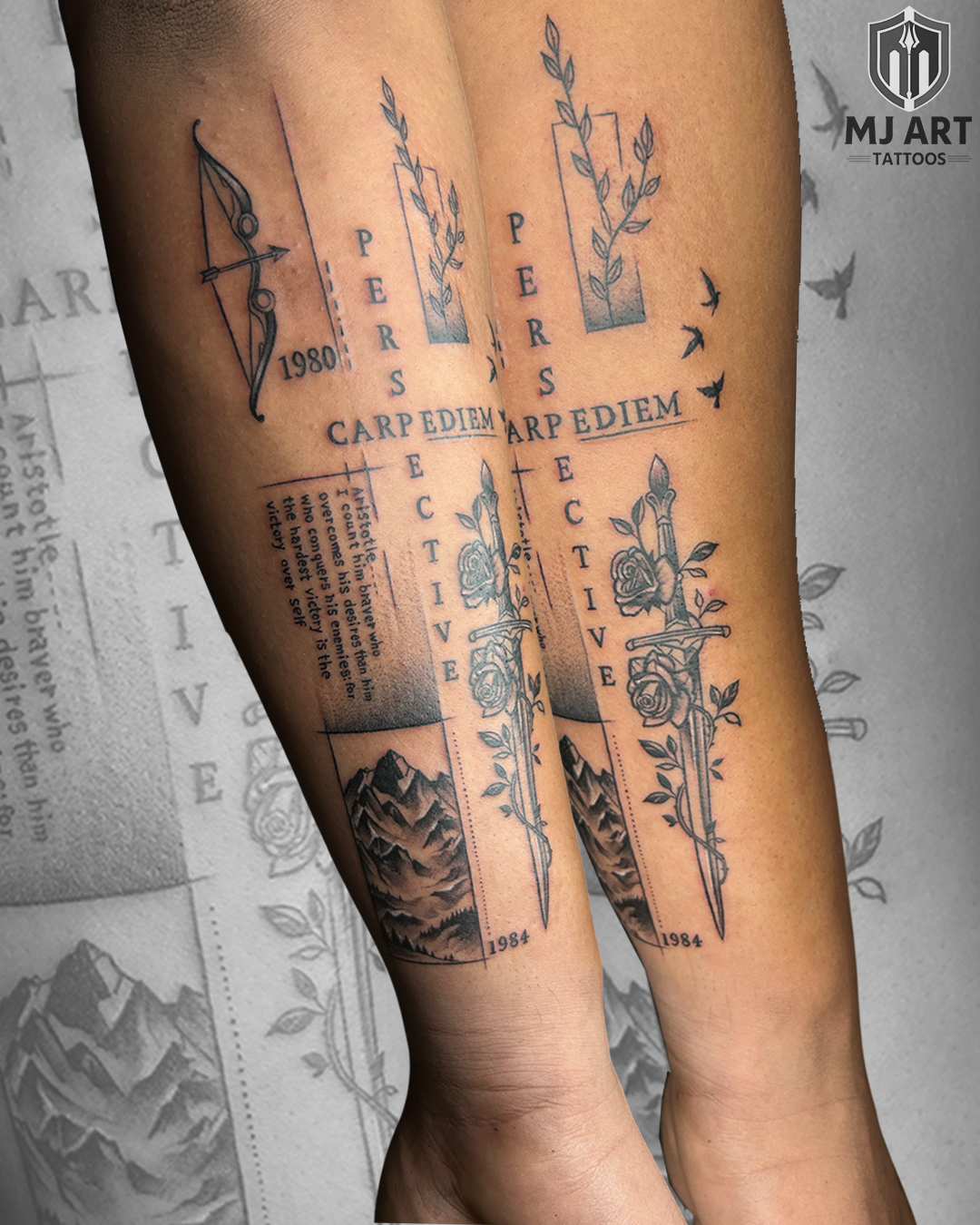 Custom Theme Tattoo