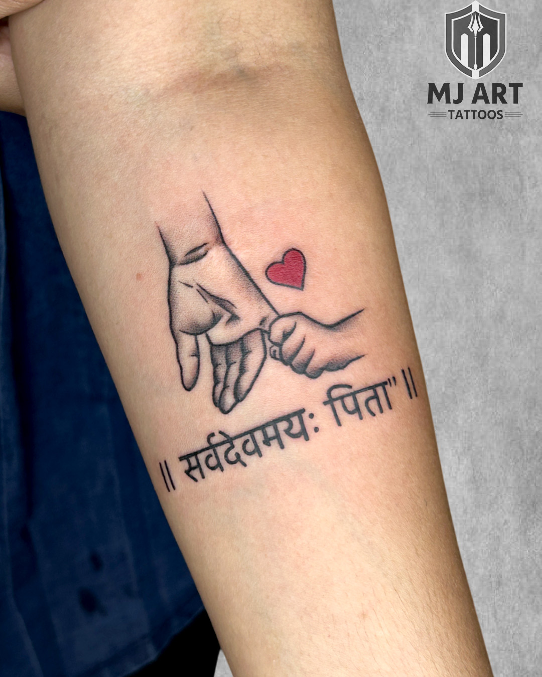 Pinky Promise Father Tattoo