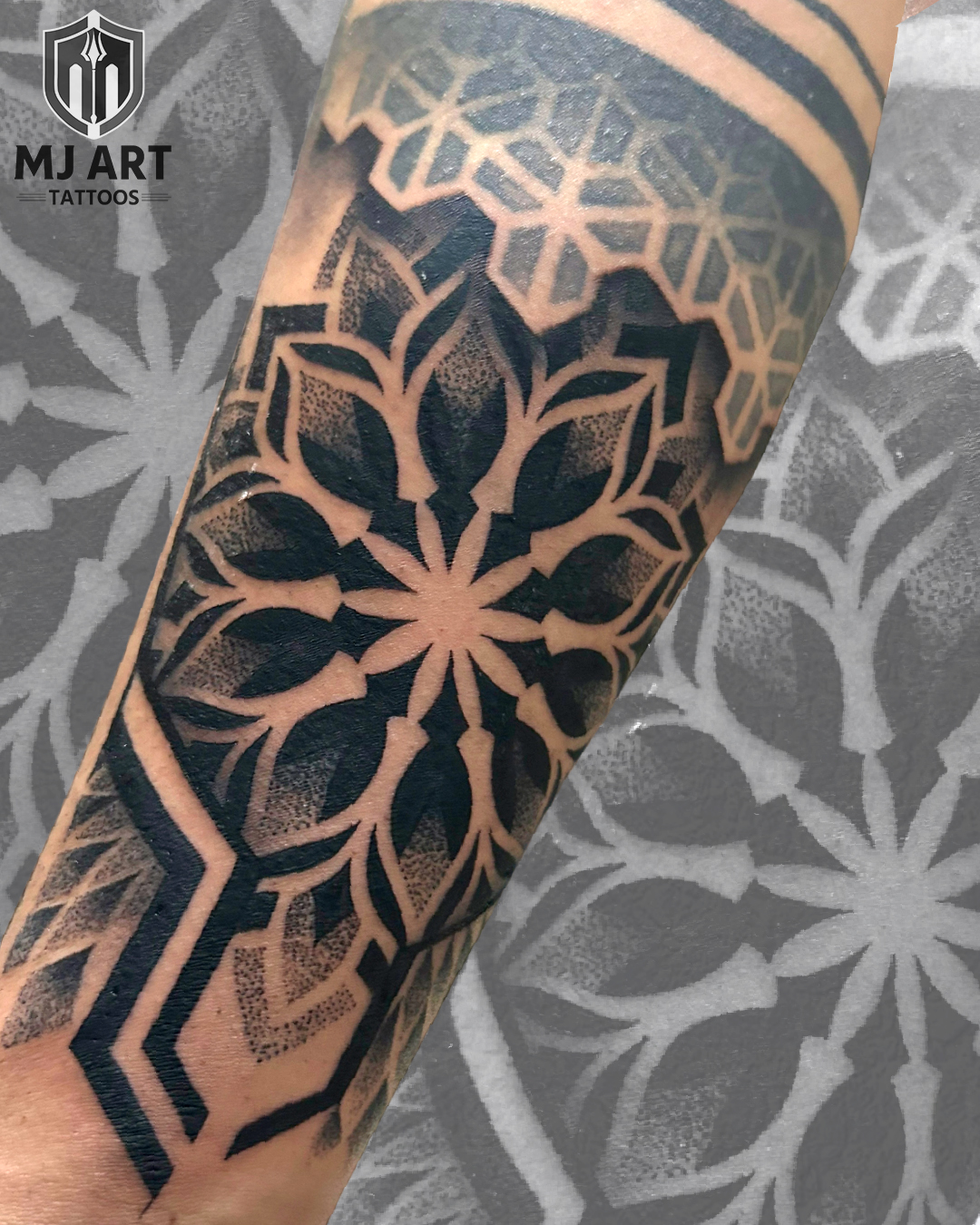 Mandala Forearm Band