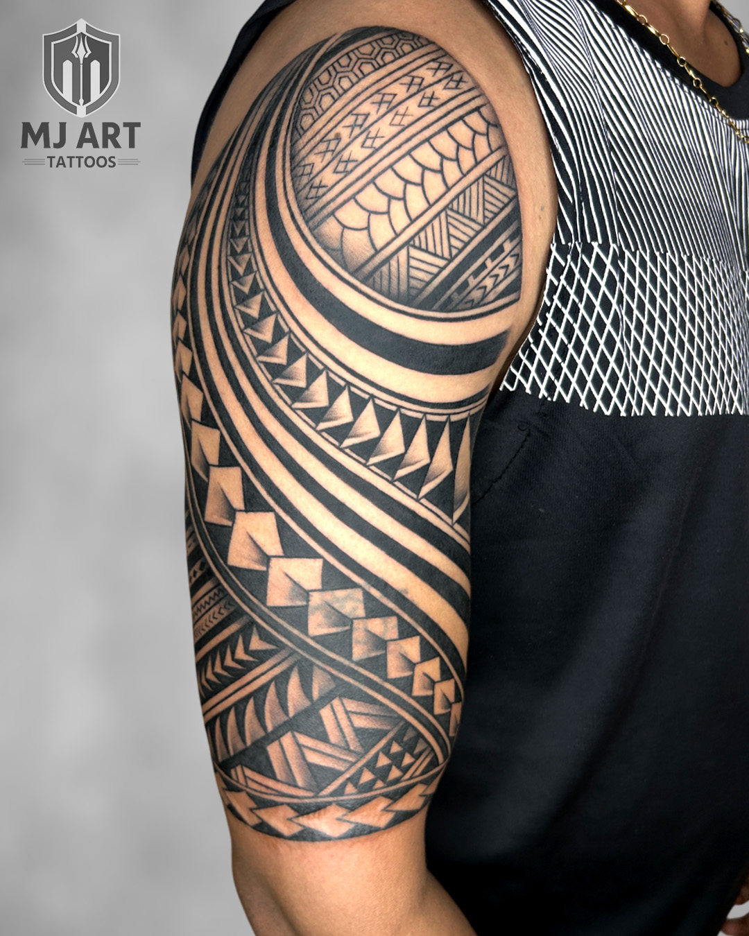 Polynesian Half Sleeve