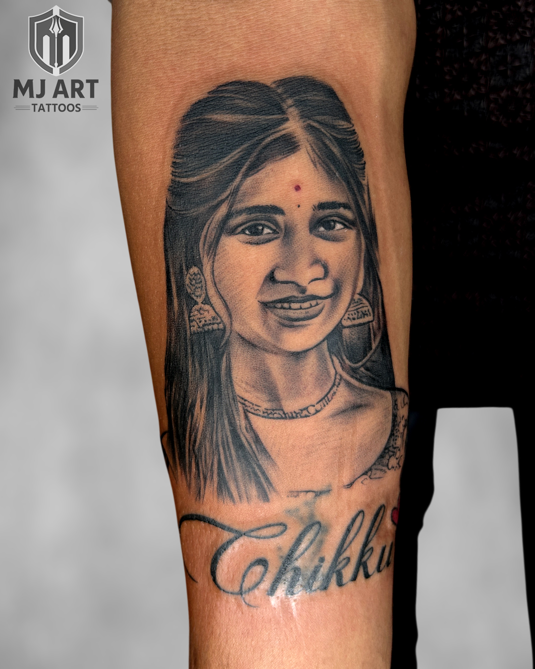 Portrait Tattoo Chikku