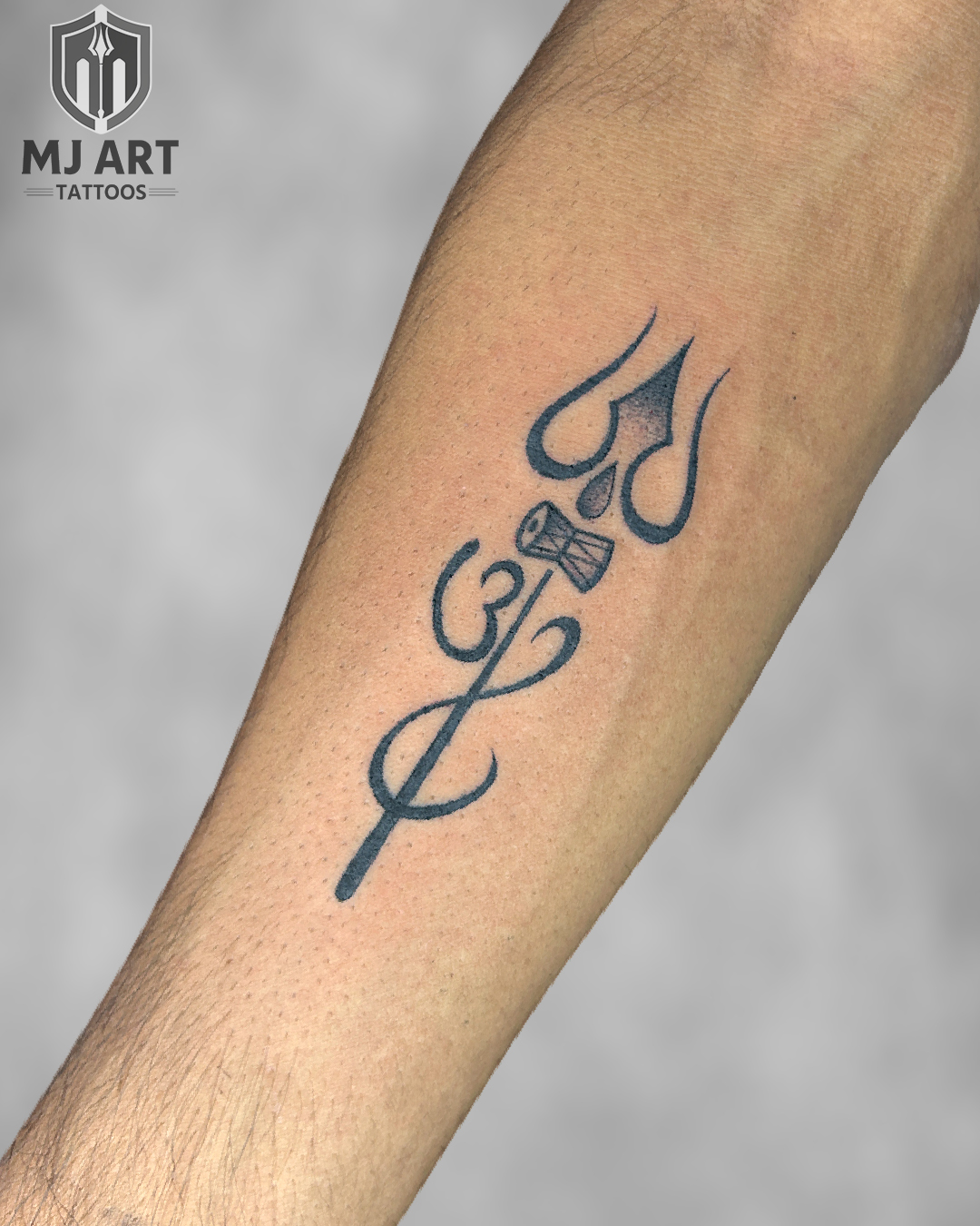 Sada Shiv Chest Tattoo